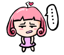 Silly girl-love sticker #5786418