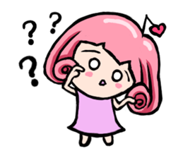 Silly girl-love sticker #5786420