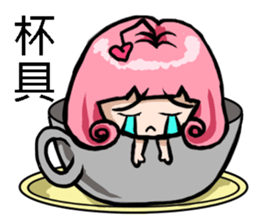 Silly girl-love sticker #5786423