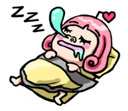 Silly girl-love sticker #5786424