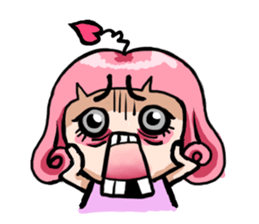 Silly girl-love sticker #5786427