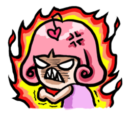 Silly girl-love sticker #5786429