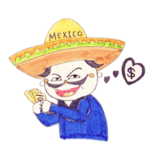 Ms.Poe trips to MEXICO sticker #5786673