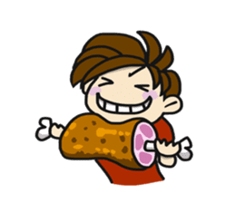 UKULELE BOYS sticker #5786733