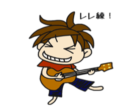 UKULELE BOYS sticker #5786762