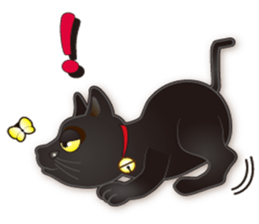 black cat story sticker #5787250