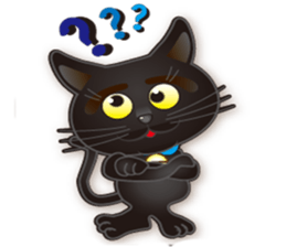 black cat story sticker #5787256