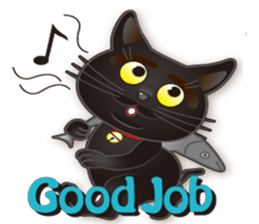 black cat story sticker #5787263