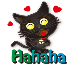 black cat story sticker #5787265