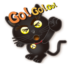 black cat story sticker #5787267