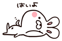 Cute little bunny<3 sticker #5787335