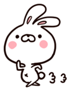 Cute little bunny<3 sticker #5787348