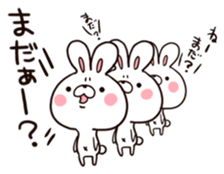 Cute little bunny<3 sticker #5787351