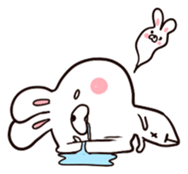 Cute little bunny<3 sticker #5787354