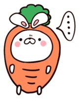 Cute little bunny<3 sticker #5787360