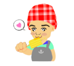 big head baby Yi- Cheng sticker #5787684