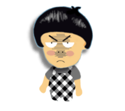 big head baby Yi- Cheng sticker #5787686