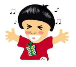 big head baby Yi- Cheng sticker #5787691