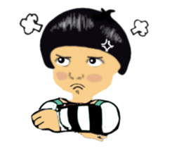 big head baby Yi- Cheng sticker #5787693