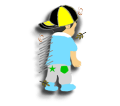 big head baby Yi- Cheng sticker #5787710