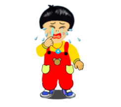 big head baby Yi- Cheng sticker #5787715