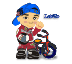 big head baby Yi- Cheng sticker #5787722