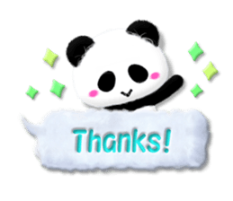 Soft Panda(English) sticker #5787724