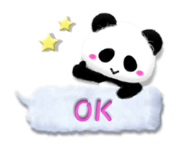 Soft Panda(English) sticker #5787725