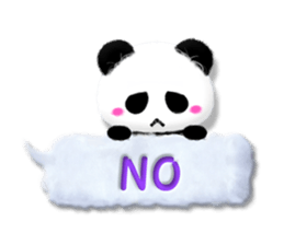 Soft Panda(English) sticker #5787726