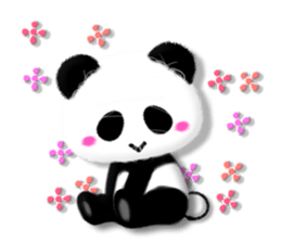 Soft Panda(English) sticker #5787736