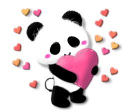 Soft Panda(English) sticker #5787738