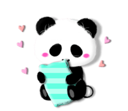 Soft Panda(English) sticker #5787741