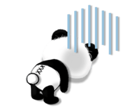 Soft Panda(English) sticker #5787742