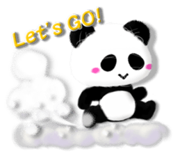 Soft Panda(English) sticker #5787746
