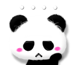 Soft Panda(English) sticker #5787749