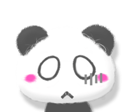 Soft Panda(English) sticker #5787750