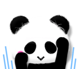 Soft Panda(English) sticker #5787751
