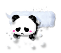 Soft Panda(English) sticker #5787760