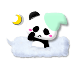 Soft Panda(English) sticker #5787761