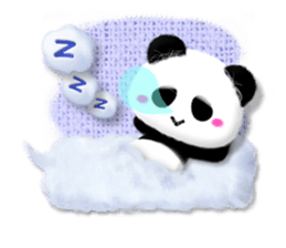 Soft Panda(English) sticker #5787762
