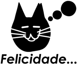 The Cat from Ipanema. sticker #5787778