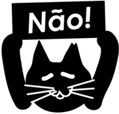The Cat from Ipanema. sticker #5787784