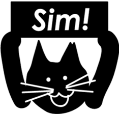 The Cat from Ipanema. sticker #5787785