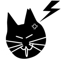 The Cat from Ipanema. sticker #5787796