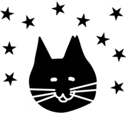 The Cat from Ipanema. sticker #5787798