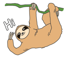 The sloth family sticker #5787884