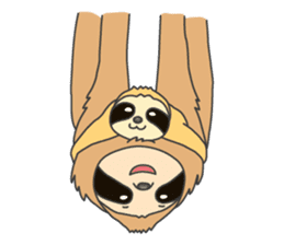 The sloth family sticker #5787885