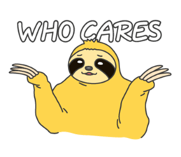 The sloth family sticker #5787902