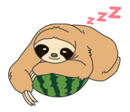 The sloth family sticker #5787922