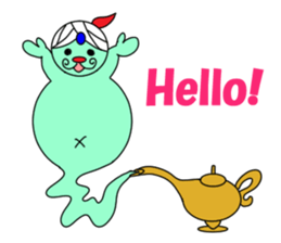 Lamp Fairy sticker #5788084